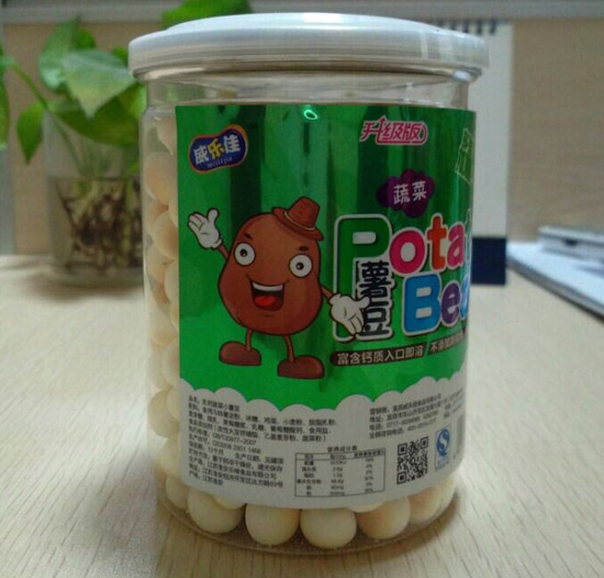 威乐佳小薯豆蔬菜味