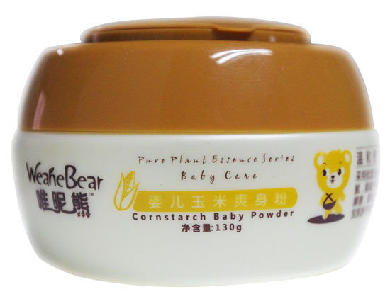 唯昵熊婴儿玉米爽身粉