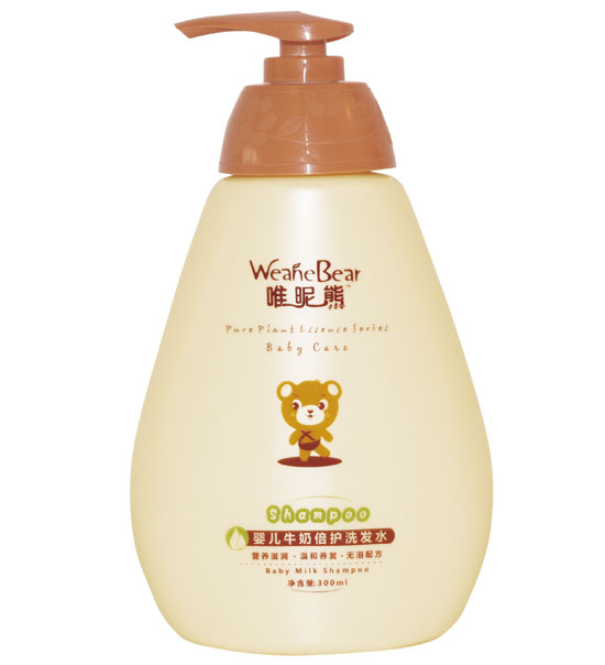 唯昵熊婴儿牛奶倍护洗发水300ml