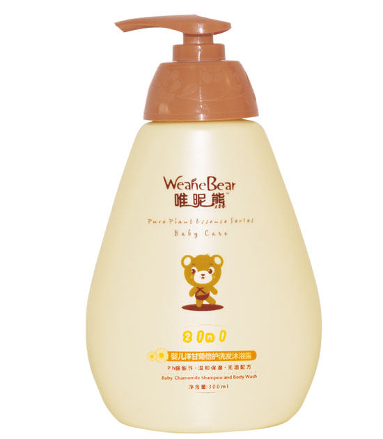 唯昵熊婴儿洋甘菊倍护洗发沐浴露300ml