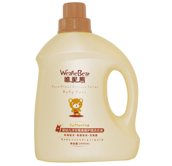 唯昵熊婴儿洋甘菊柔顺护理洗衣液2000ml