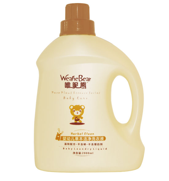 唯昵熊婴儿草本洁净洗衣液2000ml