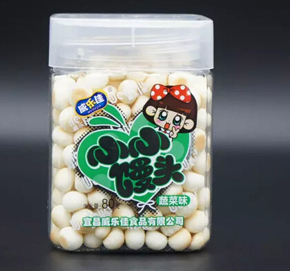 威乐佳蔬菜味馒头80克