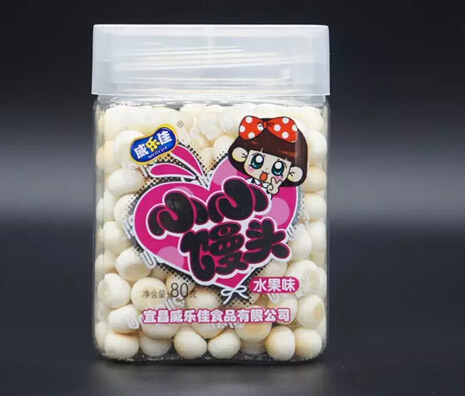 威乐佳水果味馒头80克