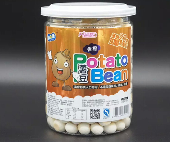 威乐佳香橙味薯豆