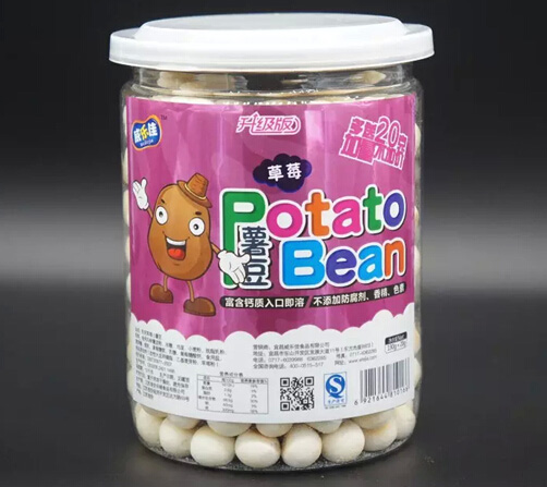 威乐佳草莓味薯豆