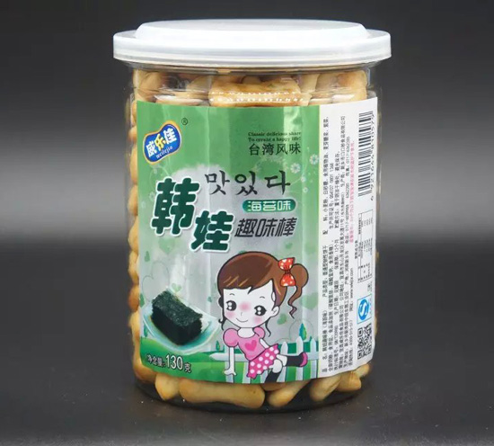 威乐佳海苔味趣味棒