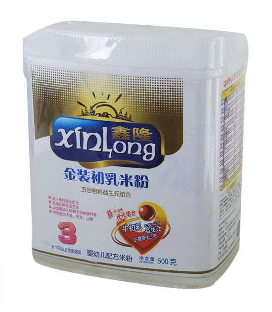 鑫隆金装初乳米粉3段