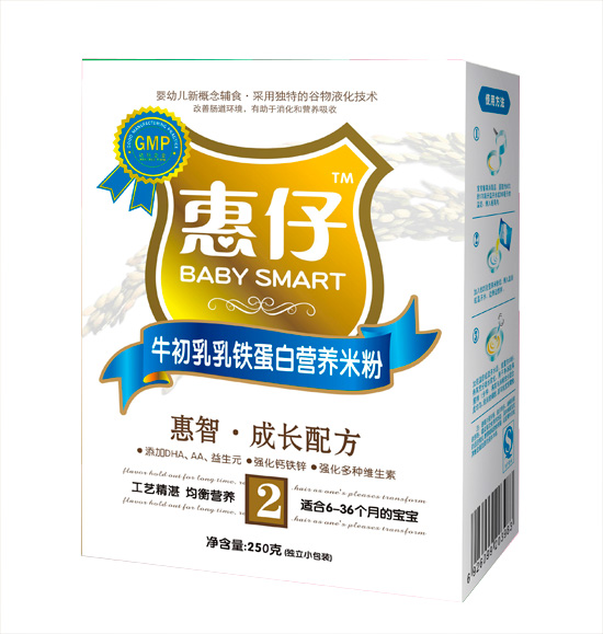 惠仔牛初乳乳铁蛋白营养米粉