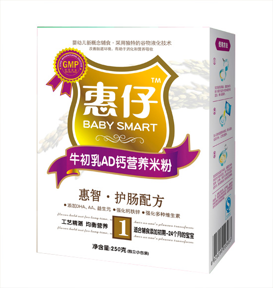 惠仔牛初乳AD钙营养米粉