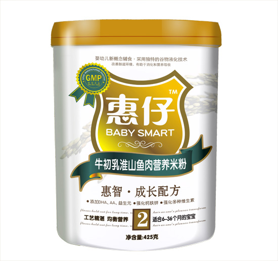 惠仔牛初乳淮山鱼肉营养米粉
