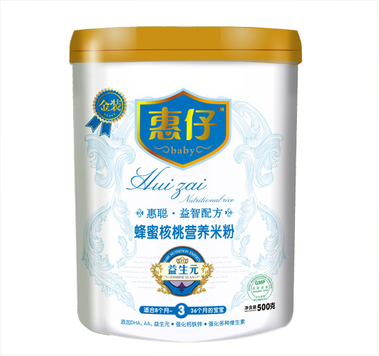 惠仔蜂蜜核桃营养米粉