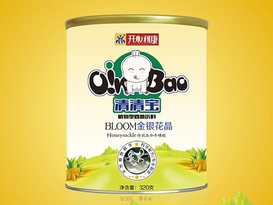 开心利康金银花晶清清宝听装