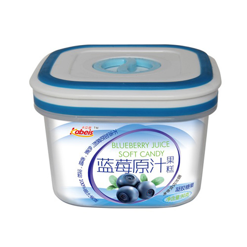 90克卡贝思蓝莓原汁果糕