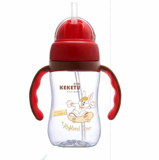 可可兔晶透便携杯350ml