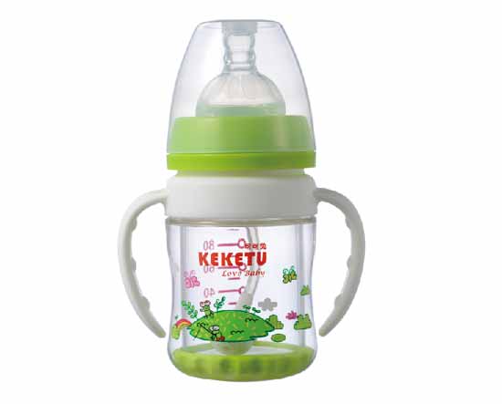 可可兔防爆玻璃奶瓶100ml