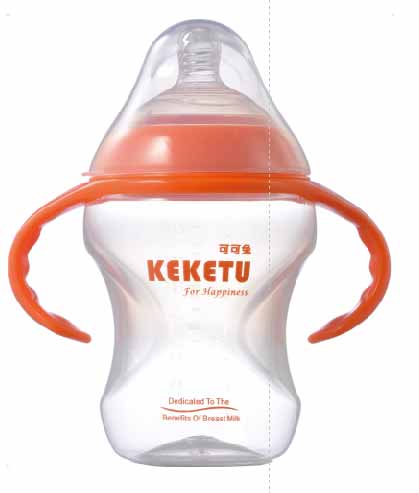 可可兔PP广口奶瓶240ml