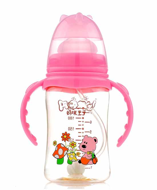 妈咪王子PPSU宽口自动吸210ml奶瓶