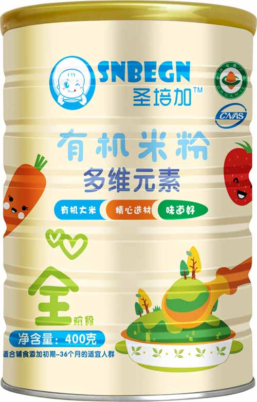 圣培加多维元素有机米粉