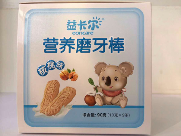 益卡尔营养磨牙棒核桃味