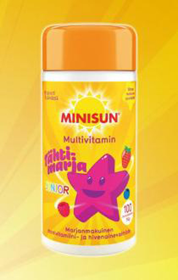 Minisun复合营养维生素（儿童专用型）星形果味咀嚼片