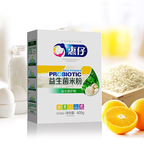 惠仔益生菌护畅益生菌米粉盒装