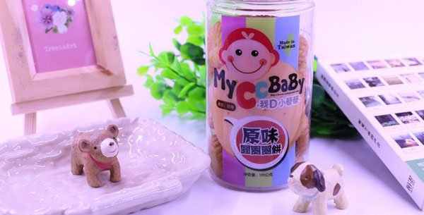我D小蔡蔡原味圆圈圈饼干
