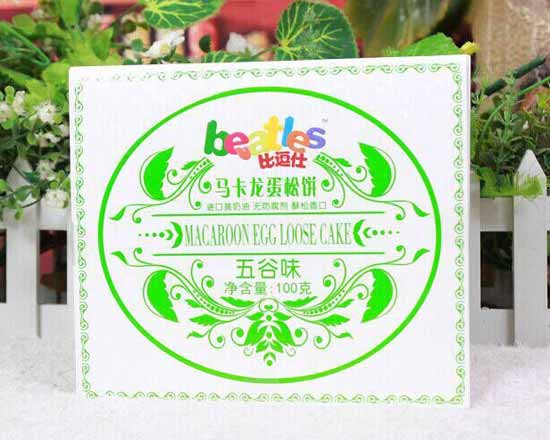 比逗仕五谷味五谷味马卡龙蛋松饼