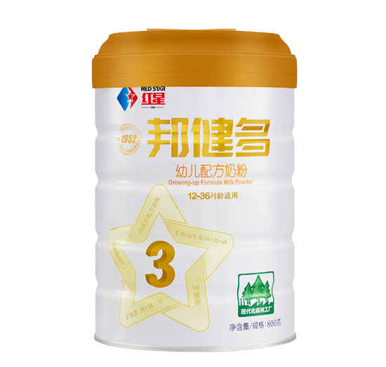 邦健多幼儿配方奶粉3段