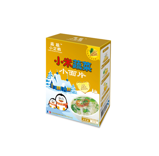 南极小企鹅小米蔬菜小面片