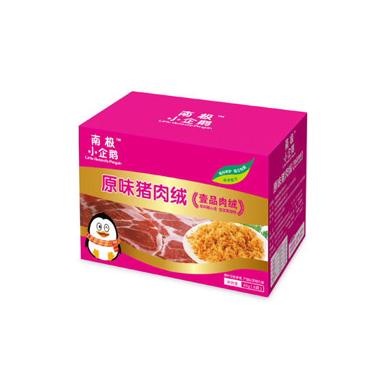 南极小企鹅原味猪肉绒