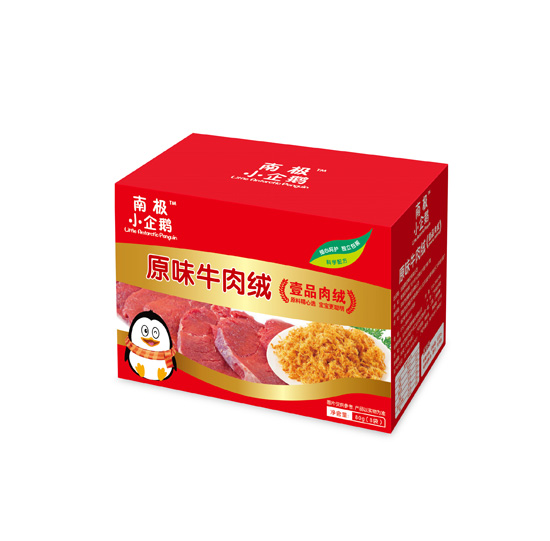 南极小企鹅原味牛肉绒