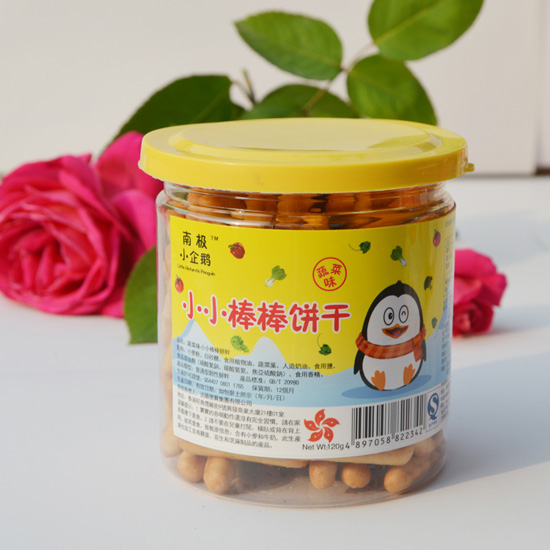 南极小企鹅小小棒棒饼干蔬菜味