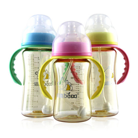 倍喜宽口弧形PPSU奶瓶240ML