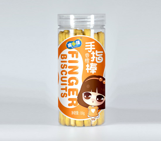 威乐佳手指饼橙色