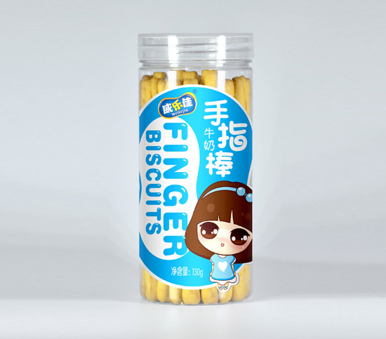 威乐佳手指饼牛奶