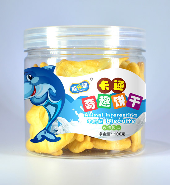 威乐佳动物饼干牛奶味