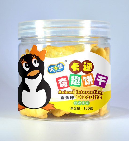 威乐佳动物饼干香蕉味