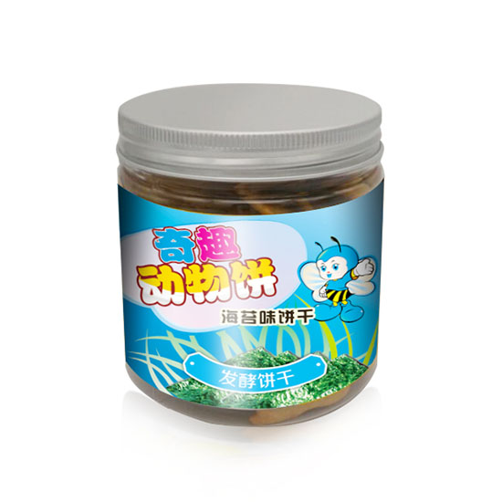 婴氏奇趣动物饼干海苔味