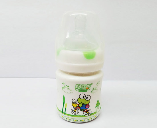贝婴奇120ml陶瓷奶瓶（绿）