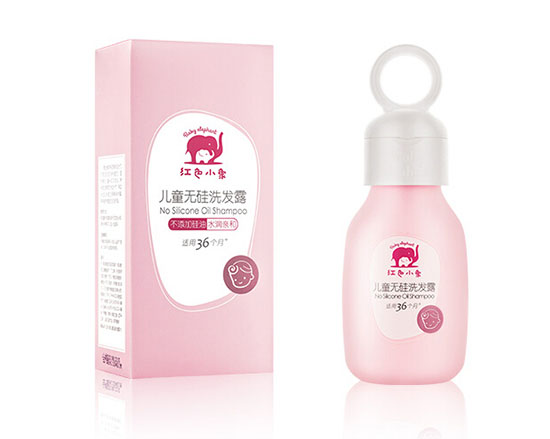 红色小象儿童无硅洗发露99ml