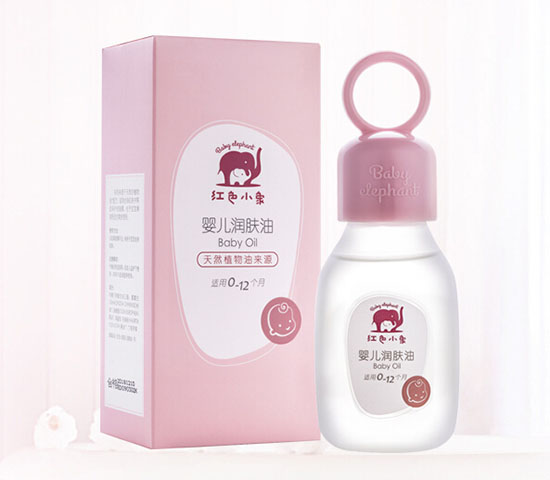 红色小象婴儿润肤油99ml