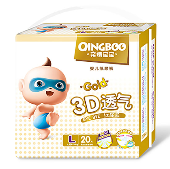 亲情宝宝3D透气L码