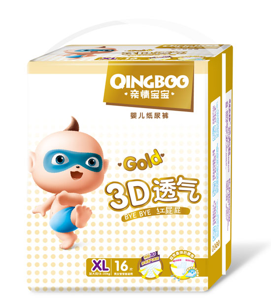 亲情宝宝3D透气XL码
