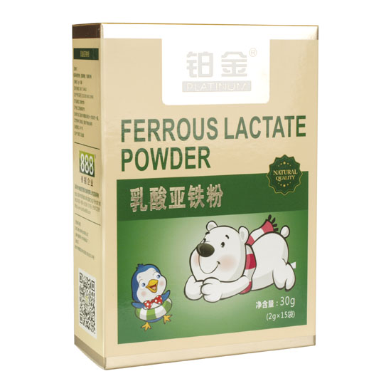 铂金乳酸亚铁粉