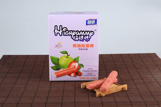 婴派苹果草莓果蔬能量棒