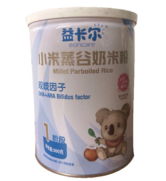益卡尔双歧因子小米蒸谷奶米粉