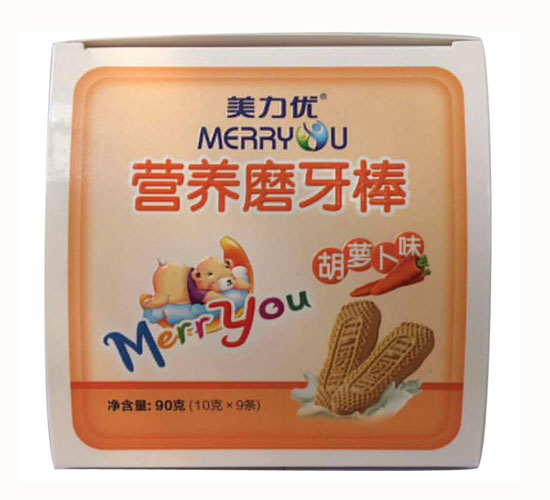 美力优胡萝卜味营养磨牙棒