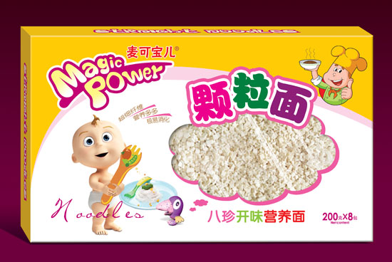 麦可宝儿八珍开味营养面