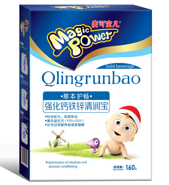 麦可宝儿强化钙铁锌清润宝盒装
